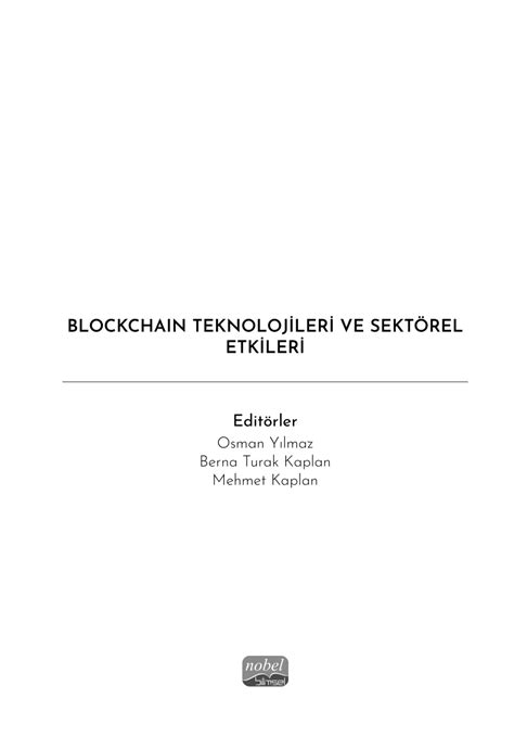 Blockchain Teknolojisinin Sektörlere Etkileri